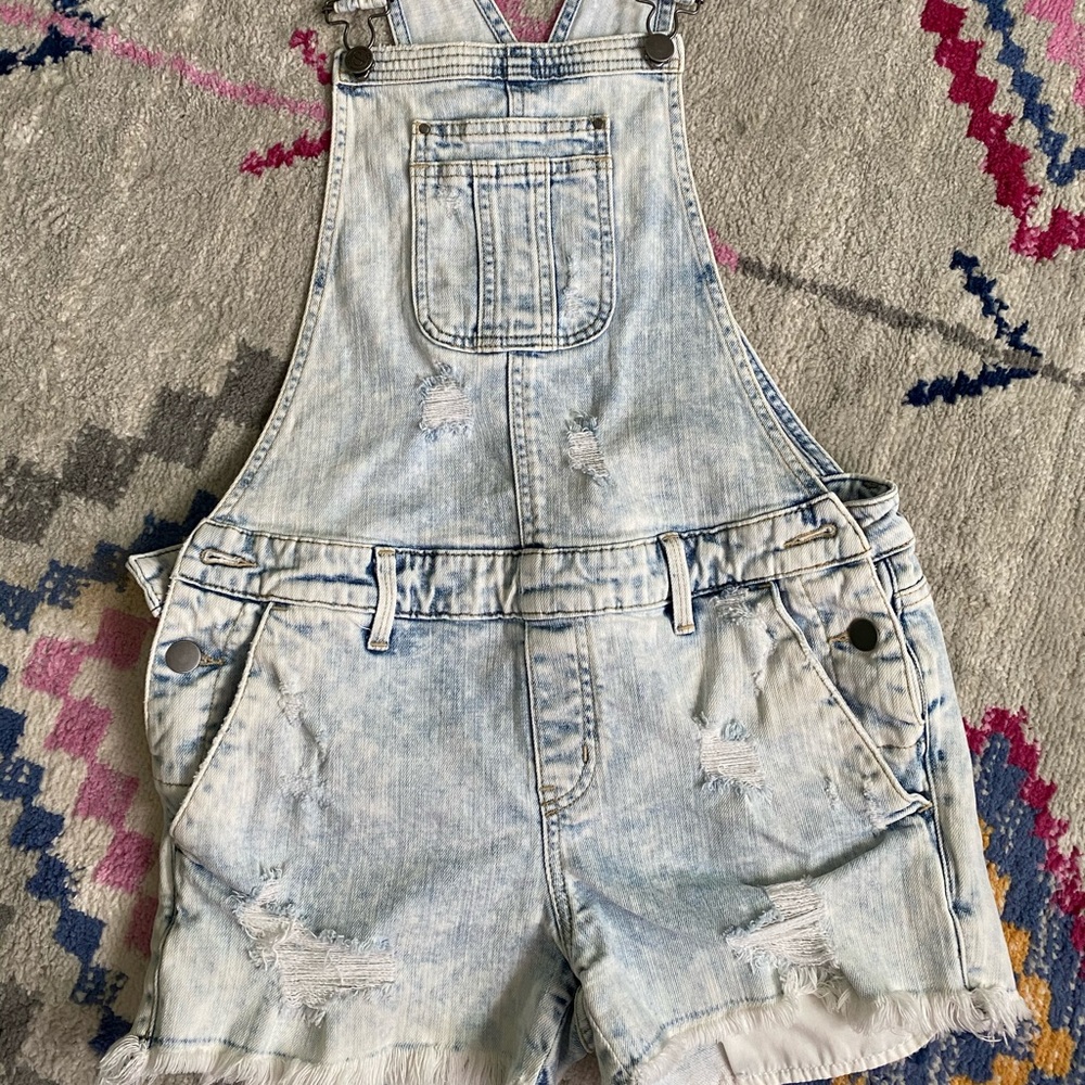 Overall Shorts